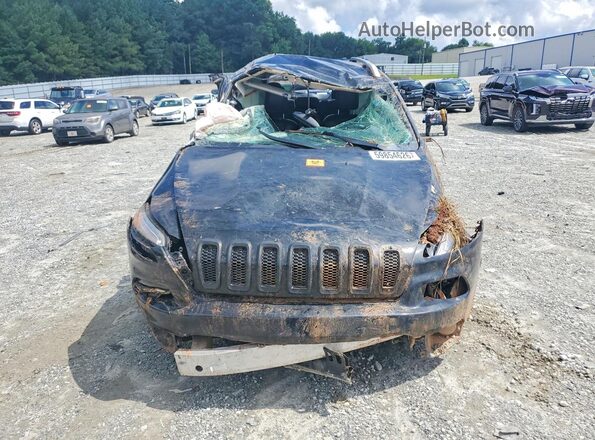 1C4PJLDB8JD621053 2018 JEEP CHEROKEE Черный Вид спереди