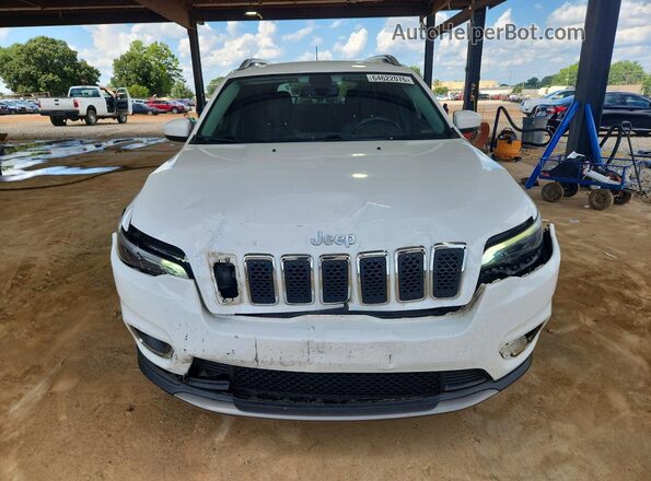 1C4PJLDB8KD185080 2019 JEEP CHEROKEE Белый Вид спереди