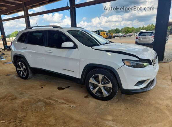 1C4PJLDB8KD185080 2019 JEEP CHEROKEE Белый Передняя правая четверть