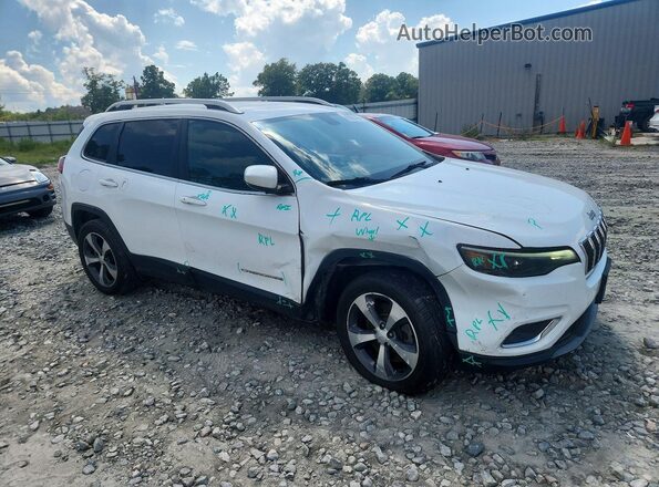 1C4PJLDB8KD362453 2019 JEEP CHEROKEE White წინა მარჯვენა