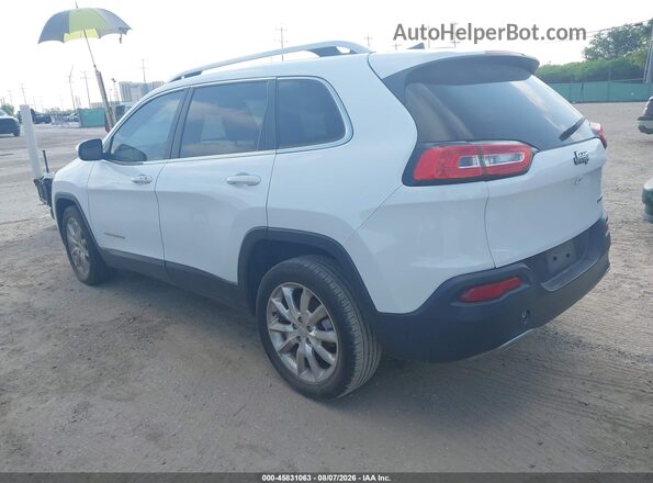 1C4PJLDB9GW165481 2016 JEEP CHEROKEE White უკანა მარცხენა