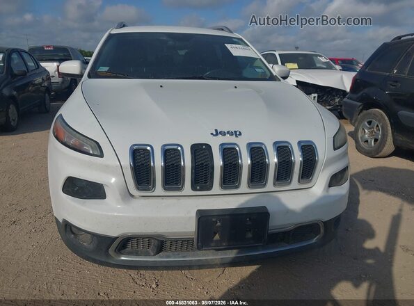 1C4PJLDB9GW165481 2016 JEEP CHEROKEE White ხელსაწყოთა პანელის ხედი