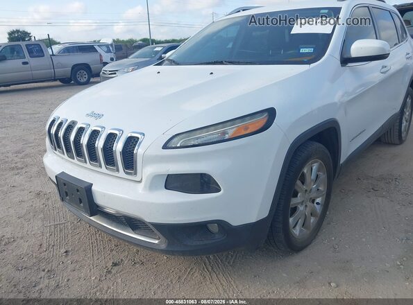 1C4PJLDB9GW165481 2016 JEEP CHEROKEE White წინა ხედი