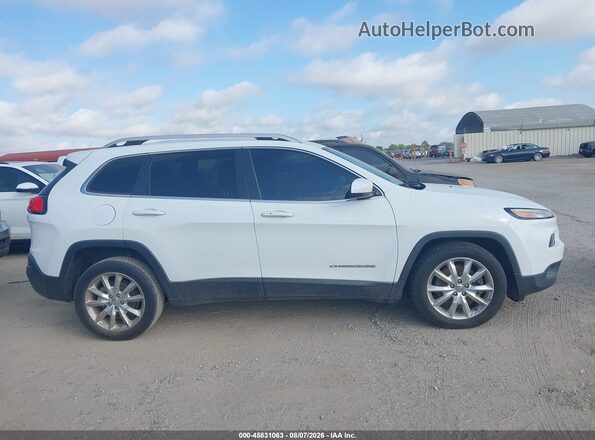 1C4PJLDB9GW165481 2016 JEEP CHEROKEE White უკანა სალონის ხედი