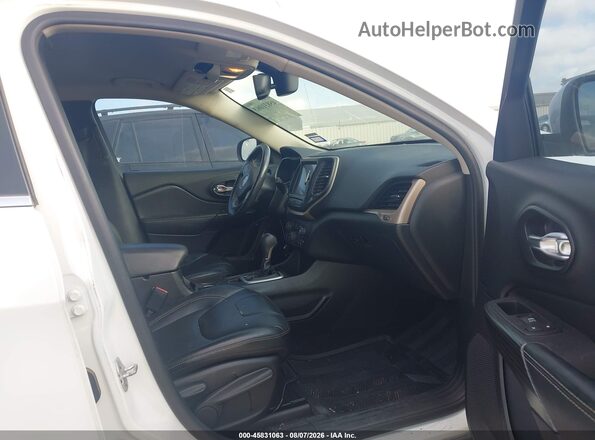 1C4PJLDB9GW165481 2016 JEEP CHEROKEE White წინა სალონის ხედი