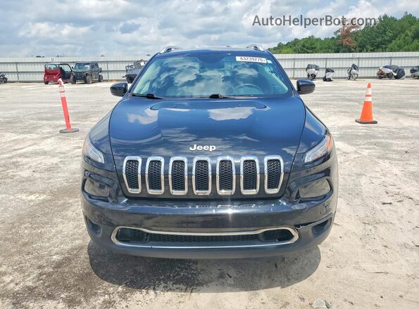1C4PJLDB9HW522921 2017 JEEP CHEROKEE Black Вид спереду