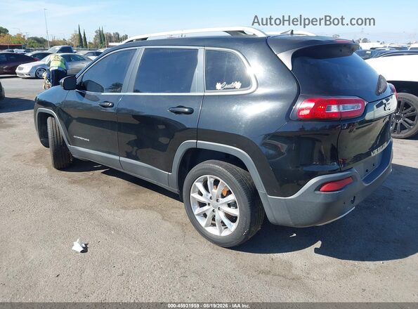 1C4PJLDB9HW595836 2017 JEEP CHEROKEE Black უკანა მარცხენა