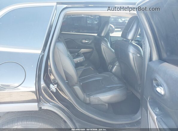 1C4PJLDB9HW595836 2017 JEEP CHEROKEE Black VIN კოდის სტიკერის ხედი