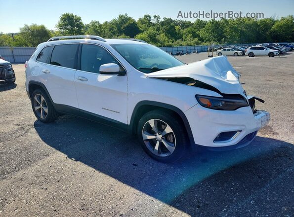 1C4PJLDB9KD184052 2019 JEEP CHEROKEE White Front right