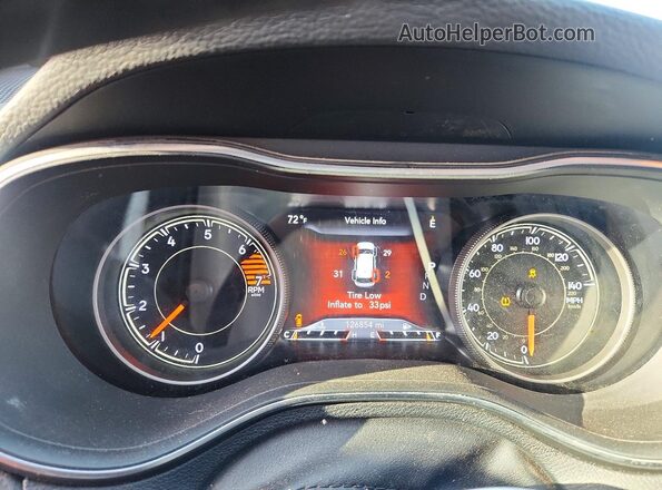 1C4PJLDBXLD564969 2020 JEEP CHEROKEE Black Вид щитка приладів