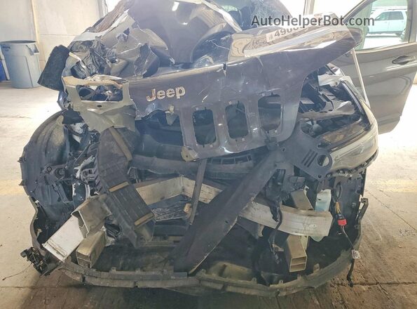 1C4PJLDBXLD652596 2020 JEEP CHEROKEE Black Rear interior view