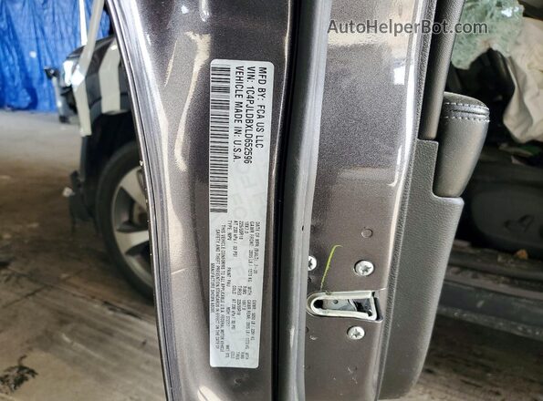 1C4PJLDBXLD652596 2020 JEEP CHEROKEE Black Engine compartment view