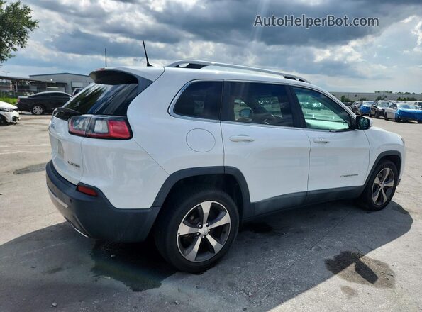 1C4PJLDN8KD164384 2019 JEEP CHEROKEE White Задня права чверть