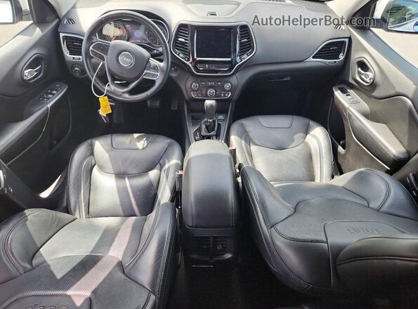 1C4PJLDN8KD164384 2019 JEEP CHEROKEE White Вид панелі приладів