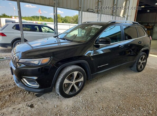 1C4PJLDN8KD233090 2019 JEEP CHEROKEE Black Задня ліва чверть