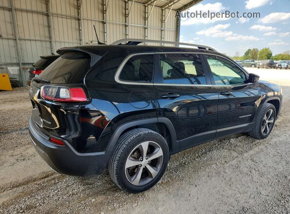 1C4PJLDN8KD233090 2019 JEEP CHEROKEE Black Вид салону спереду