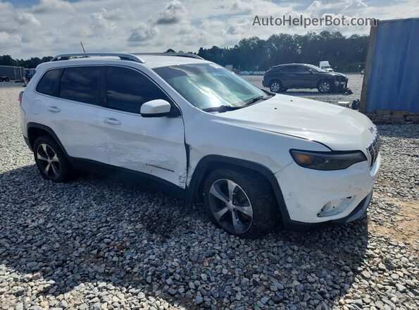 1C4PJLDNXKD135808 2019 JEEP CHEROKEE White Przód prawy
