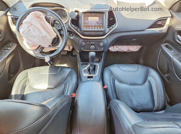 1C4PJLDS1GW355663 2016 JEEP CHEROKEE Белый Вид панели приборов
