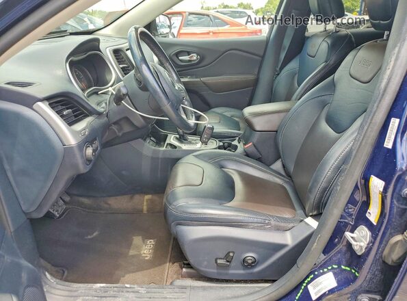 1C4PJLDS3GW281565 2016 JEEP CHEROKEE Blue Front interior view