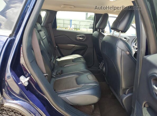 1C4PJLDS3GW281565 2016 JEEP CHEROKEE Blue Rear interior view