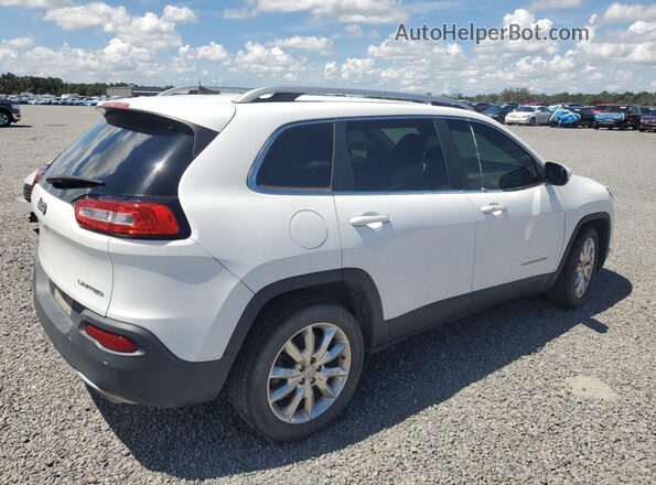 1C4PJLDS5HW603432 2017 JEEP CHEROKEE White Rear right