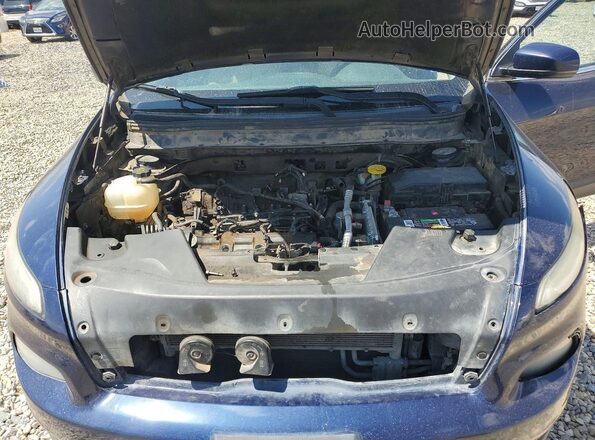 1C4PJLDS6GW275291 2016 JEEP CHEROKEE Blue ძრავის განყოფილების ხედი
