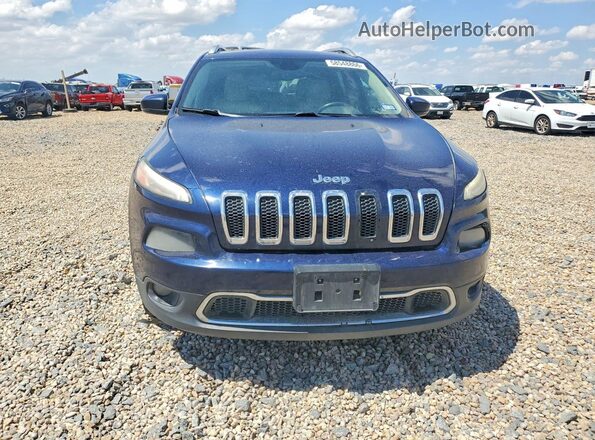 1C4PJLDS6GW275291 2016 JEEP CHEROKEE Blue წინა ხედი