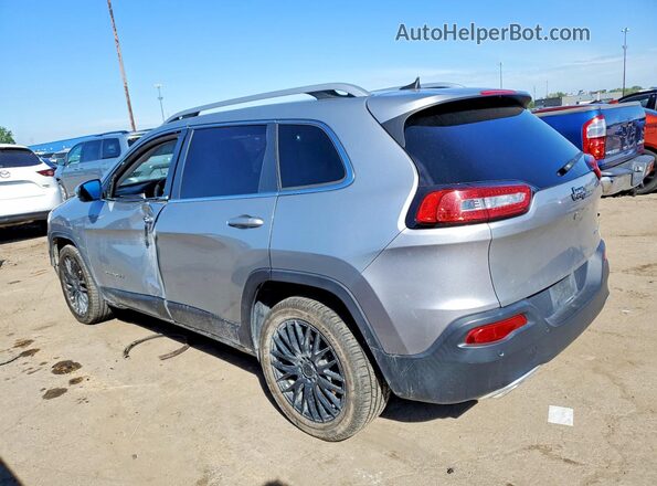 1C4PJLDSXHW507716 2017 JEEP CHEROKEE Серебряный Задняя левая четверть