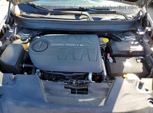 1C4PJLDSXHW507716 2017 JEEP CHEROKEE Серебряный Вид подкапотного пространства