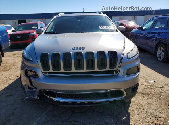 1C4PJLDSXHW507716 2017 JEEP CHEROKEE Серебряный Вид спереди