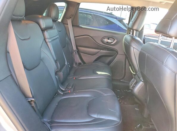 1C4PJLDSXHW507716 2017 JEEP CHEROKEE Серебряный Вид задней части салона