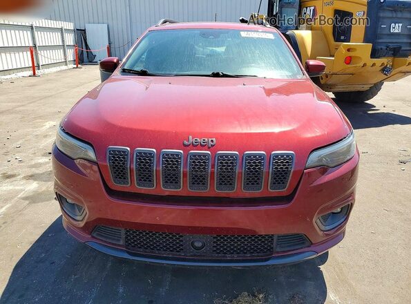 1C4PJLDX6LD616416 2020 JEEP CHEROKEE Burgundy წინა ხედი
