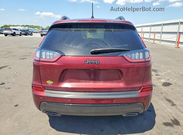 1C4PJLDX6LD616416 2020 JEEP CHEROKEE Burgundy უკანა ხედი