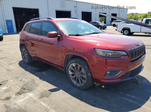 1C4PJLDX6LD616416 2020 JEEP CHEROKEE Burgundy წინა მარჯვენა