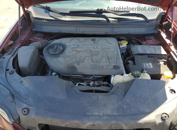 1C4PJLDX6LD616416 2020 JEEP CHEROKEE Burgundy ძრავის განყოფილების ხედი