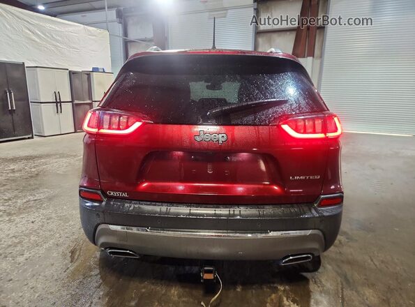 1C4PJLDX6MD144493 2021 JEEP CHEROKEE Red Vista trasera