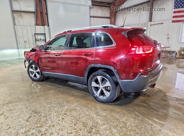 1C4PJLDX6MD144493 2021 JEEP CHEROKEE Red Trasero izquierdo