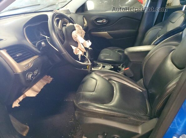 1C4PJLDX9JD545290 2018 JEEP CHEROKEE Blue Սալոնի դիմացի տեսք