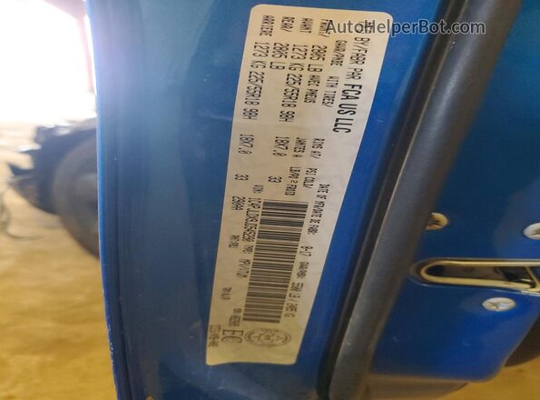 1C4PJLDX9JD545290 2018 JEEP CHEROKEE Blue Շարժիչի բաժամունքի տեսք