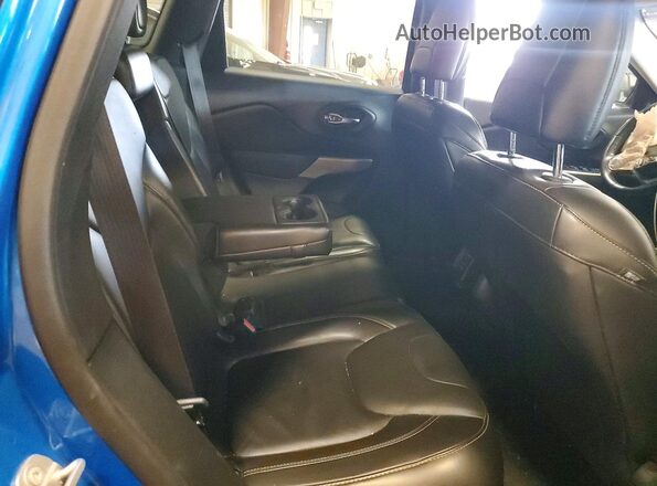 1C4PJLDX9JD545290 2018 JEEP CHEROKEE Blue Հետևի նստատեղերի տեսք