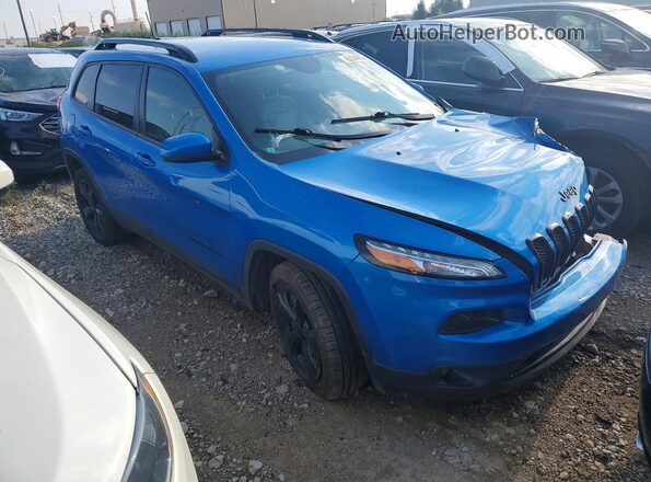 1C4PJLDX9JD545290 2018 JEEP CHEROKEE Blue Առջևի աջ