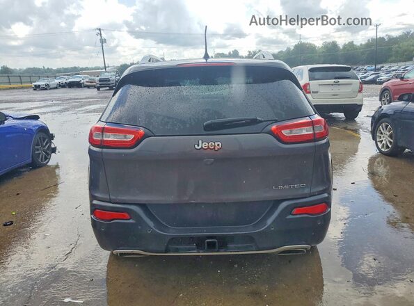 1C4PJLDX9JD597244 2018 JEEP CHEROKEE Gray Widok z tyłu