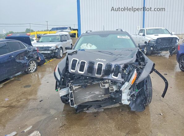 1C4PJLDX9JD597244 2018 JEEP CHEROKEE Gray Widok z przodu