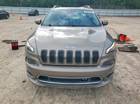 1C4PJLJS4GW315520 2016 JEEP CHEROKEE Silver Front view
