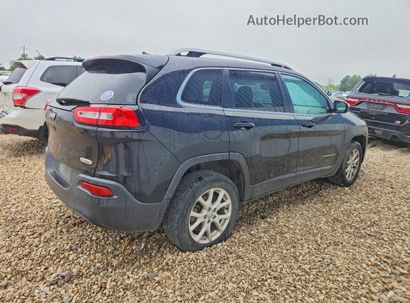1C4PJLLB0JD573744 2018 JEEP CHEROKEE Black უკანა მარჯვენა