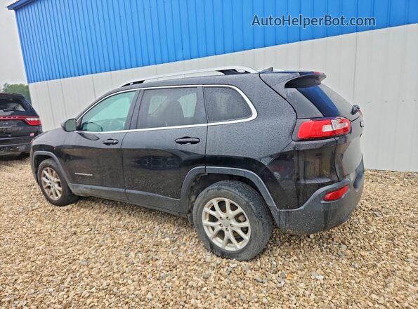 1C4PJLLB0JD573744 2018 JEEP CHEROKEE Black უკანა მარცხენა