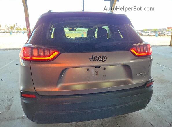 1C4PJLLB0KD202889 2019 JEEP CHEROKEE Silver უკანა ხედი