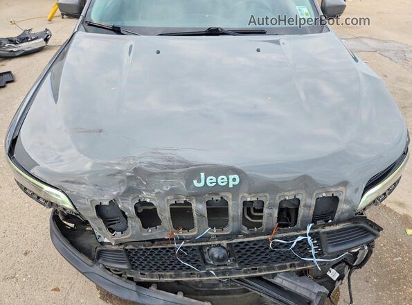 1C4PJLLB0MD214835 2021 JEEP CHEROKEE Серый Вид задней части салона