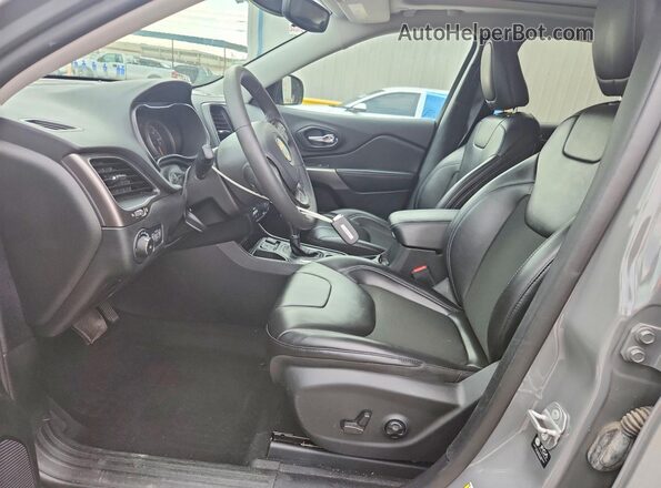 1C4PJLLB0MD214835 2021 JEEP CHEROKEE Серый Вид салона спереди