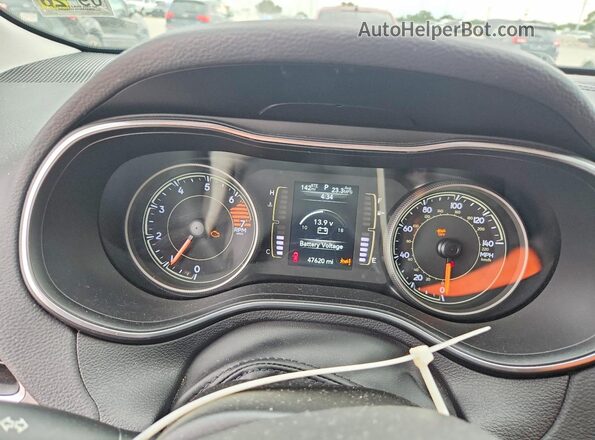 1C4PJLLB0MD214835 2021 JEEP CHEROKEE Серый Вид щитка приборов